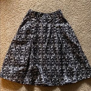 Black & White Skirt